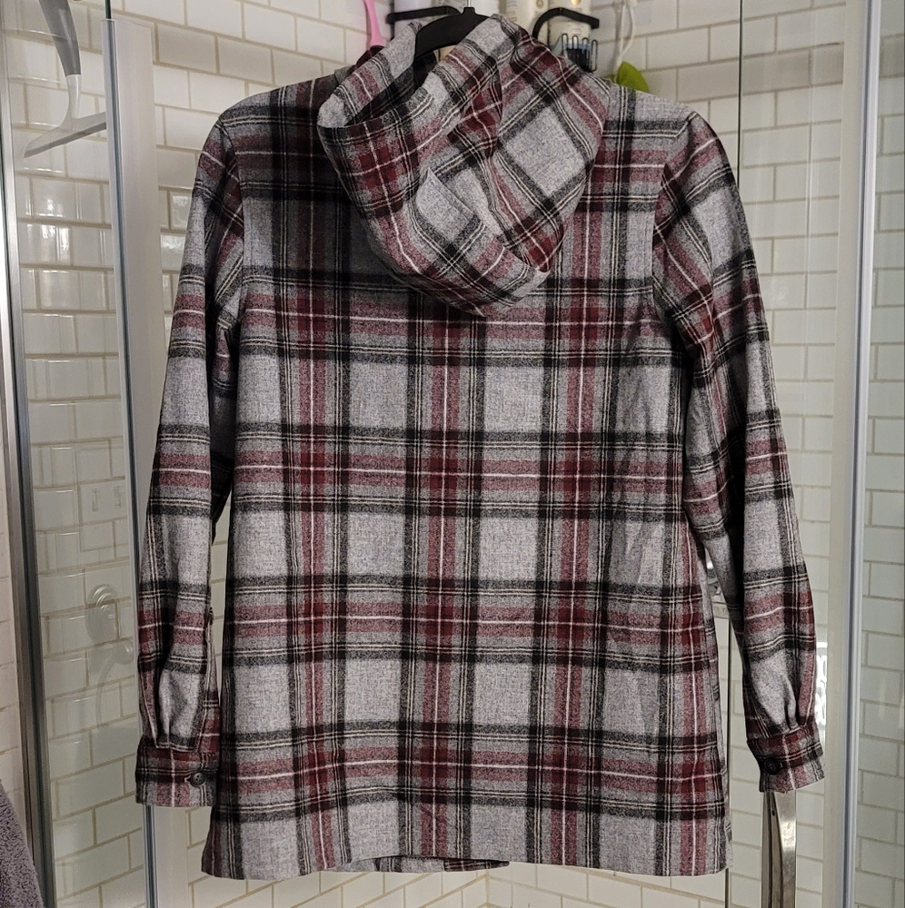 Pendleton Wool Flannel Button Up Plaid Jacket Swe… - image 3